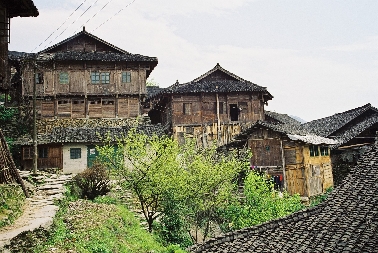Traditionelles Dorf der Yao