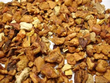 Wildapfeltee mit Ingwer