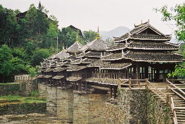 Holzbrücke